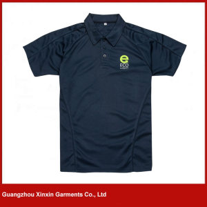 Custom Good Quality 100% Polyester Sports Golf T Shirts (P103)