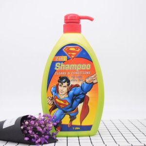 2-in-1 Superman Shampoo & Conditioner for Soft Shiny Hair and Skin